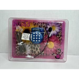 Mudd Mini Telephone with Headset Vintage RARE Y2K Miniature Phone “Call Me Mudd”